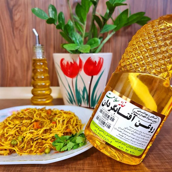 روغن آفتابگردان یک لیتر خانه سلامت